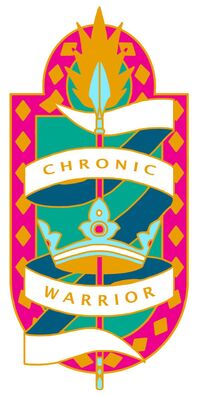 Abi's new Chronic Warrior pin design
